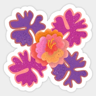 Vivid flower Sticker